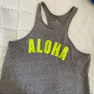 American Eagle “Aloha” tank top